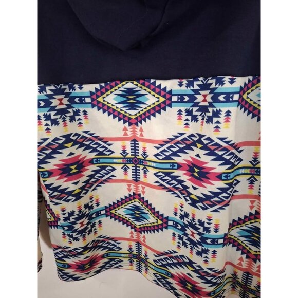 Misslook Womens Aztec Print Hoodie Sweatshirt L - Picture 7 of 8